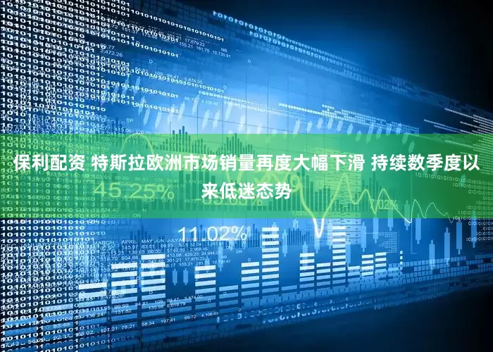 保利配资 特斯拉欧洲市场销量再度大幅下滑 持续数季度以来低迷态势